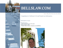 Tablet Screenshot of bellslaw.com